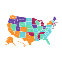 Signing U.S. States in ASL